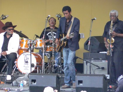 Gary Clark, Jr. and Eddie Shaw